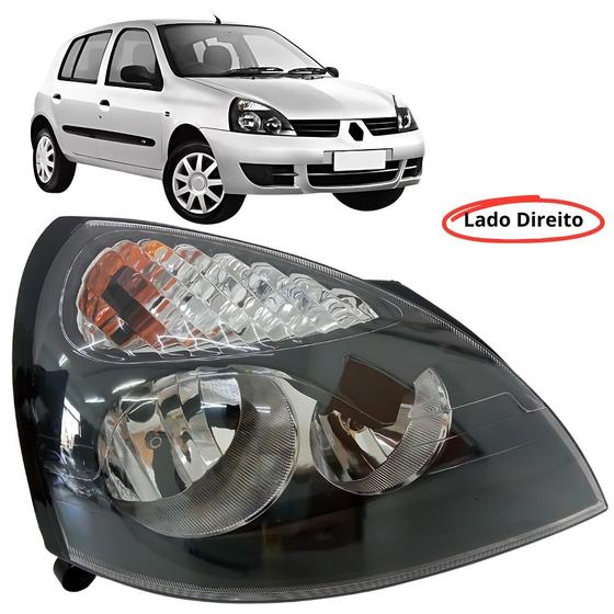 Imagem de Farol Dianteiro Clio 2003 04 05 06 07 08 09 10 2011