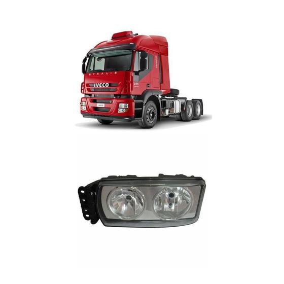 Imagem de Farol Dianteiro Esquerdo 504238117 Iveco Stralis