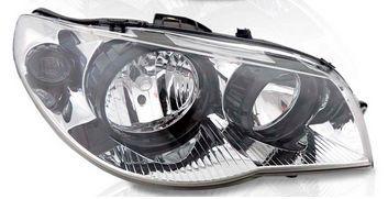 Imagem de Farol Dianteiro Lado Direito Canhão Preto Mascara Cromada PALIO 20042007 ZN555021