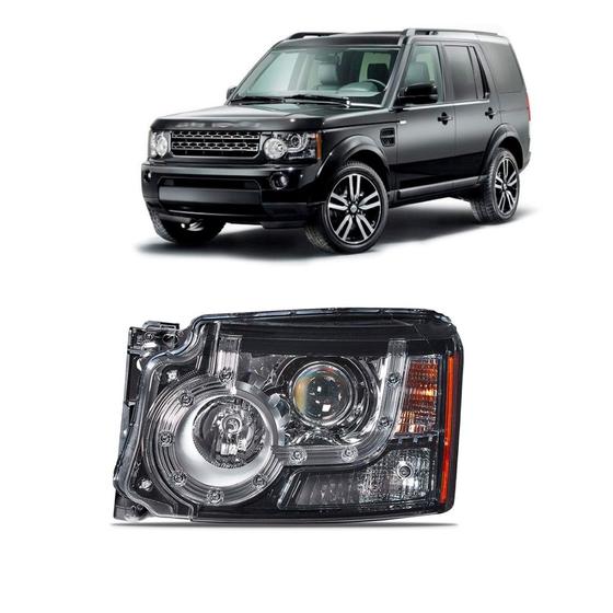 Imagem de Farol discovery 4 2009 2010 2011 2012 2013 com led ds3 9 pinos