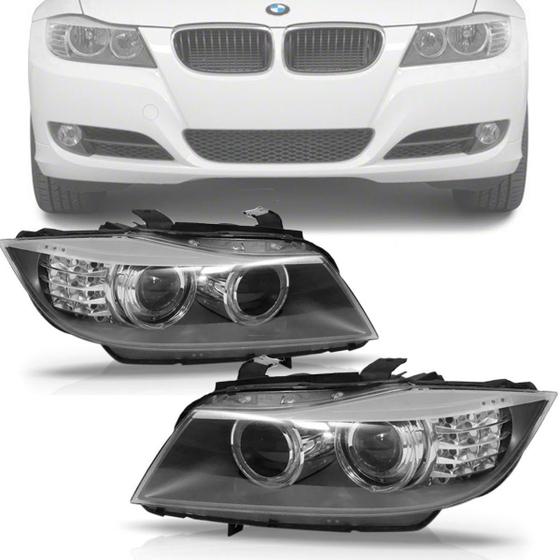 Imagem de Farol Elétrico Bmw 320 2008 2009 2010 Sem Xenon Com Projetor