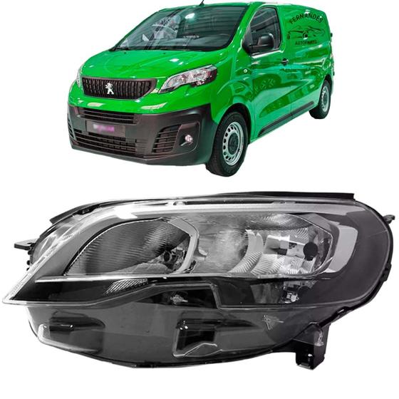Imagem de Farol Esquerdo Expert 2018 2019 2020 2021 Elétrico Com motor