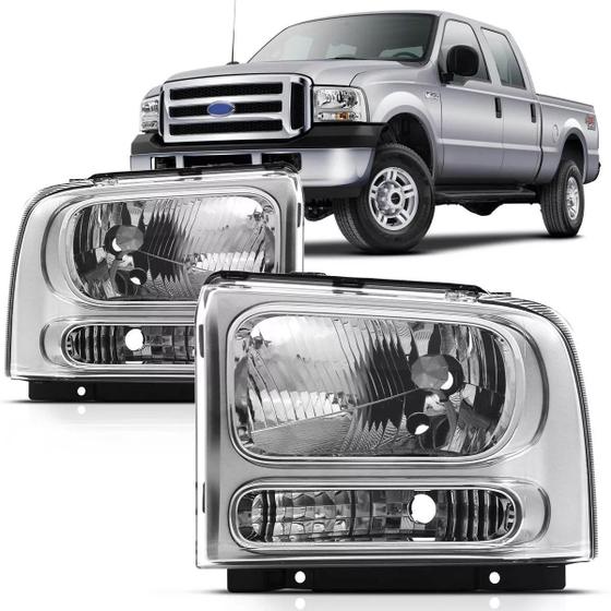 Imagem de Farol F250 F350 F4000 2006 2007 2008 2009 2010 2011