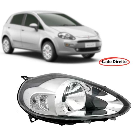 Imagem de Farol Fiat Punto 2012 2013 2014 2015 2016 2017