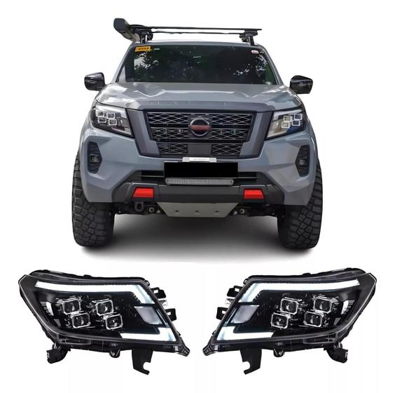 Imagem de Farol Full Led Nissan Frontier 4X PRO 2017 A 2024