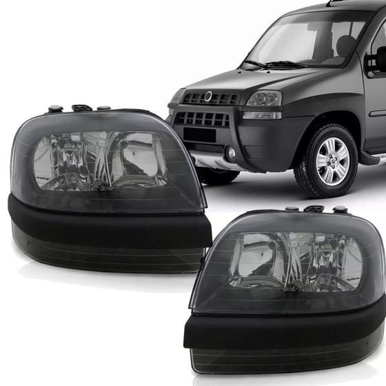 Imagem de Farol Fume C/ Milha Doblo 02 03 05 06 07 08 09 Tyc
