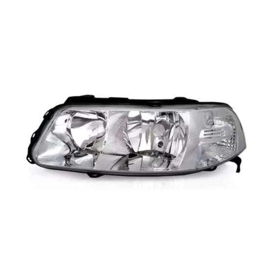 Imagem de Farol Gol G3 1999 A 2005 Lado Esquerdo Foco Duplo Cromado