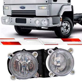 Imagem de Farol Horizontal Ld Cargo 2002 Ate 2006 Policarbonato Usa H7/H7 Ete7736