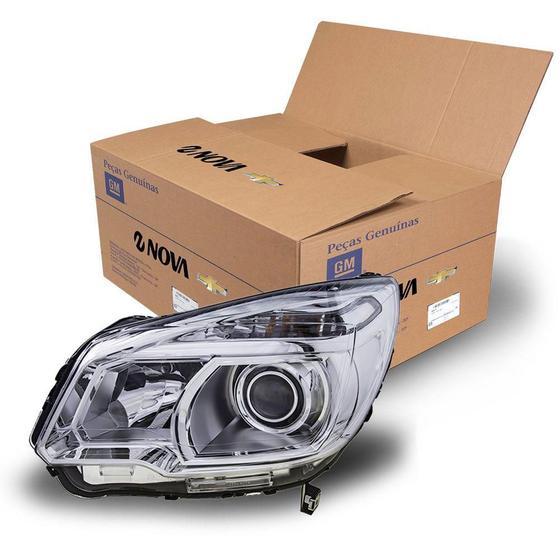 Imagem de Farol Lado Esquerdo Com Projetor De Foco Pecas Genuinas Gm S10 trailblazer 52095237