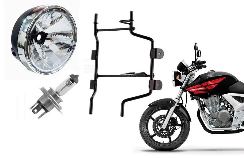 Imagem de Farol Lampada Suporte Cbx 250 Twister De 2001 Ate 2008