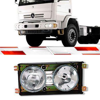 FAROL LD MERCEDES 1215C 161 1714 2420 2423 2428 712C914 Ano 2000 Em Diante Menor preço em FAROL LD MERCEDES 1215C 161 1714 2420 2423 2428 712C914 Ano 2000 Em Diante