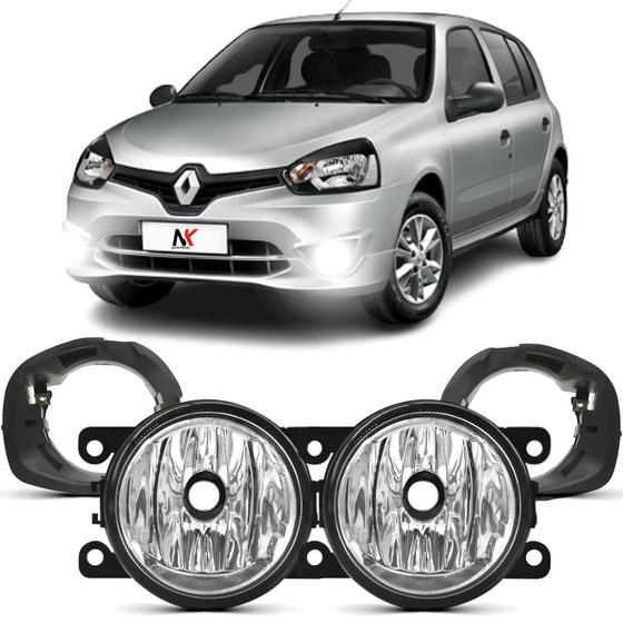 Imagem de Farol Milha Clio 2013 2014 2015 2016 2017 18 2019 + Suporte