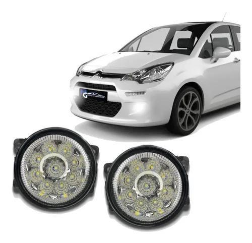 Imagem de Farol Milha Neblina Par Led Integrado Citroen C3 2002 A 2012