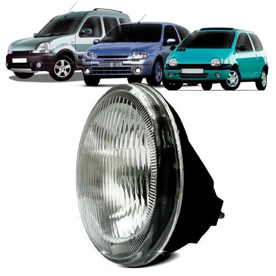 Imagem de Farol Milha Renault Clio 99 00 01 02 Auxiliar Neblina Novo