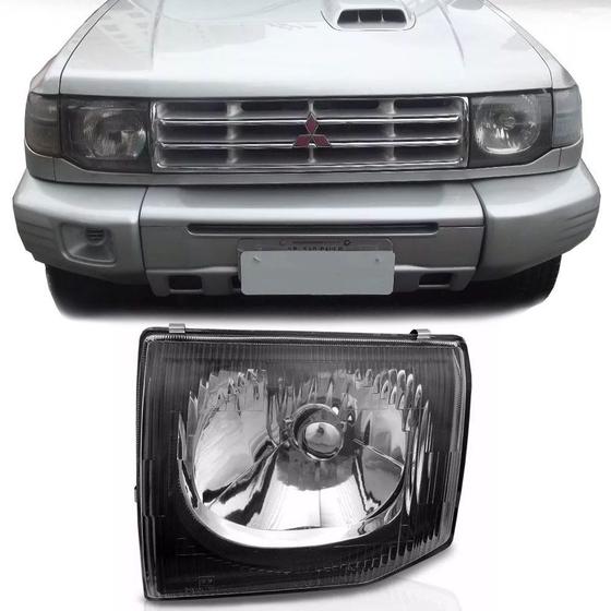 Imagem de Farol Mitsubishi Pajero Gls Liso 1998 1999 2000