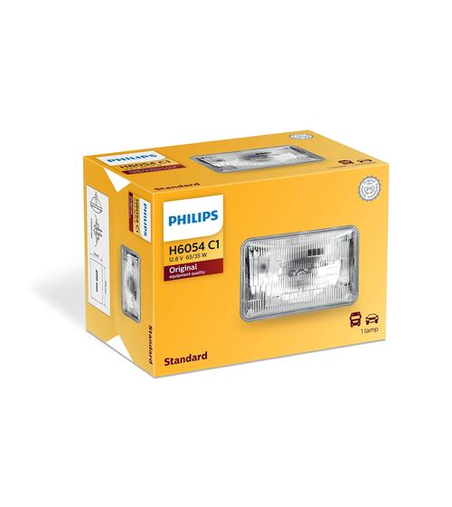 Imagem de Farol Philips H6054C1 - Halogênio com Feixe Selado (1 Unidade)