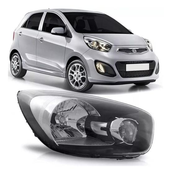 Imagem de Farol picanto 2011/2015 negro ld