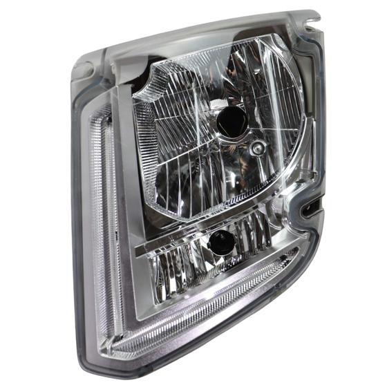Imagem de Farol Principal Com Led Para Caminhão Aplicação Em Volvo Vm 2014-2019 Lado Esquerdo
