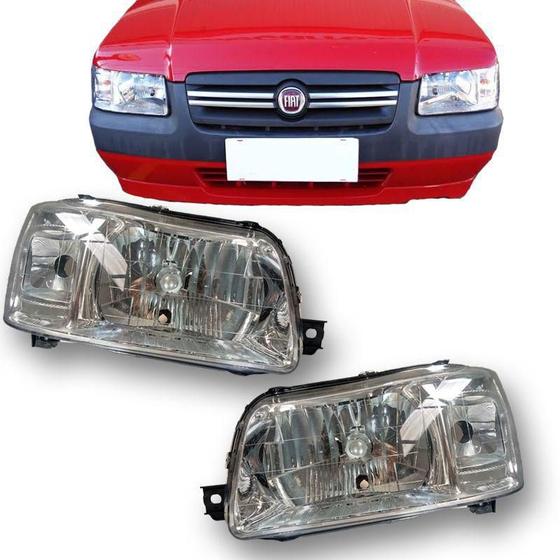 Imagem de Farol Principal Fiat Uno Mille Way Economy 2004 ARTEB Par