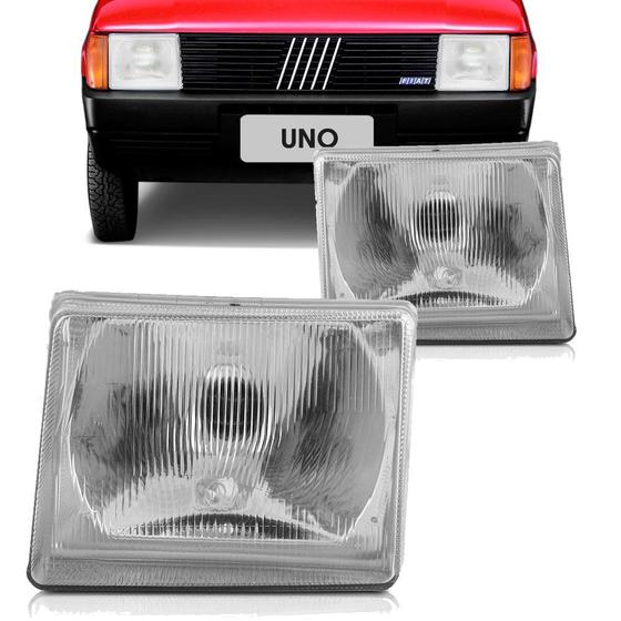 Farol Principal Fiat Uno Prêmio Elba Fiorino 1984 a 1990 Uno Mille 1991 em diante Lado Esquerdo Menor preço em Farol Principal Fiat Uno Prêmio Elba Fiorino 1984 a 1990 Uno Mille 1991 em diante Lado Esquerdo