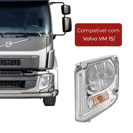 Imagem de Farol Principal Volvo VM 220 270 330 Led após 2015 LD ou LE