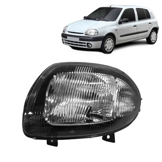 Imagem de Farol Renault Clio 1999 2000 2001 2002 Hatch Sedan