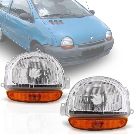 Imagem de Farol Renault Twingo 1993 1994 1995 1996 1997 1998 - Unidade