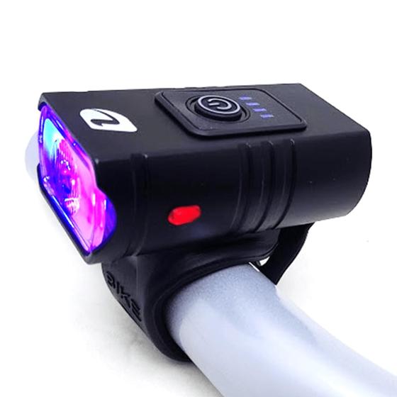 Imagem de Farol Sinalizador Bike pisca alerta Led Bicicleta P/ Guidão Bike Mochila Reforçada - DY8345