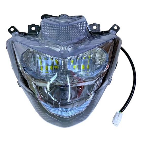 Imagem de Farol Spencer Completo Xtz 250 Fazer 2020 À 2024 Com Led