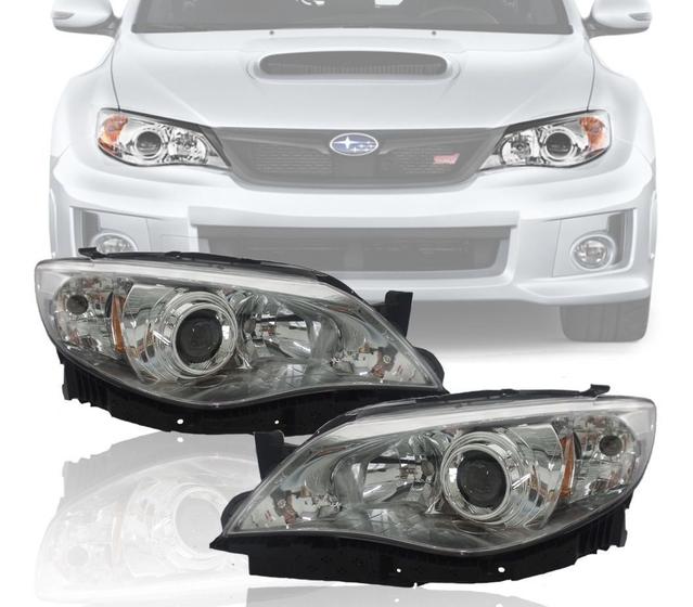 Imagem de Farol Subaru Impreza 2008 2009 2010 2011 11 Cromado Unidade