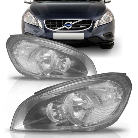 Imagem de Farol Volvo V60 2011 2012 2013 2014 2015 2016 Eletrico com LED
