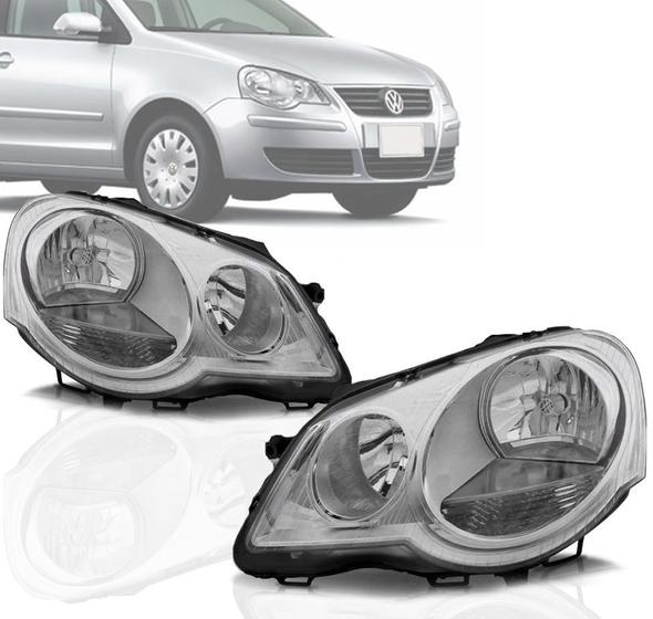 Imagem de Farol Vw Polo 2007 2008 2009 2010 2011 2012 13 2014 Unidade