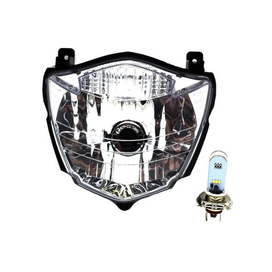 Imagem de Farol Xt660r Com Lampada De Led