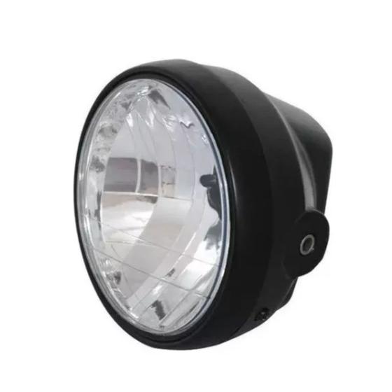 Imagem de Farol Yamaha Factor 125 2009 Em Diante Aro Preto