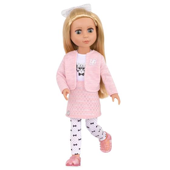 Imagem de Fashion Doll Glitter Girls Fifer 35 cm com roupas e acessórios.