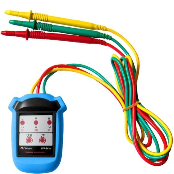 Imagem de Fasímetro Indicação de Fase Aberta 480V CAT III MFA-841A MINIPA