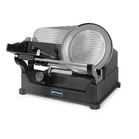 Fatiador / Cortador de Frios Inclinado Metvisa 275mm 0,33CV Profissional 110V - CFI275 Menor preço em Fatiador / Cortador de Frios Inclinado Metvisa 275mm 0,33CV Profissional 110V - CFI275