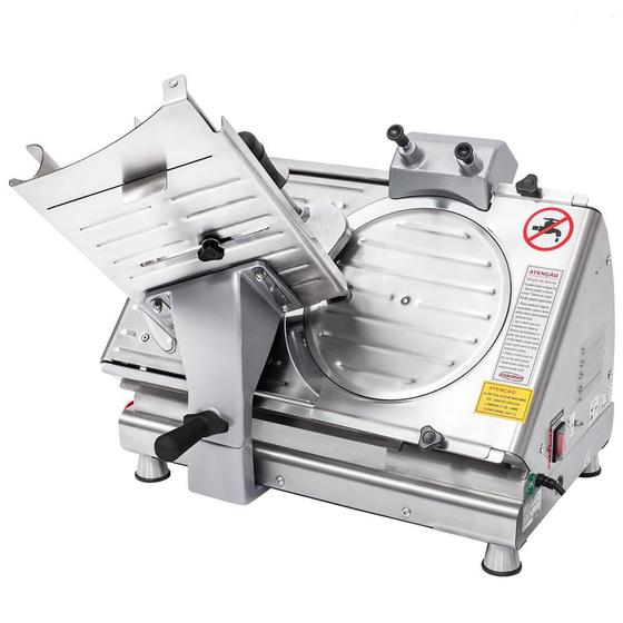 Fatiador de Frios BM19 NR com Lâmina de 300mm Bermar Bivolt Menor preço em Fatiador de Frios BM19 NR com Lâmina de 300mm Bermar Bivolt
