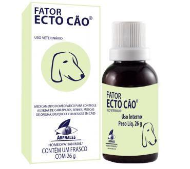 Imagem de Fator Ecto Cão - Arenales Homeopatia Animal - Controle de Carrapatos e Parasitas