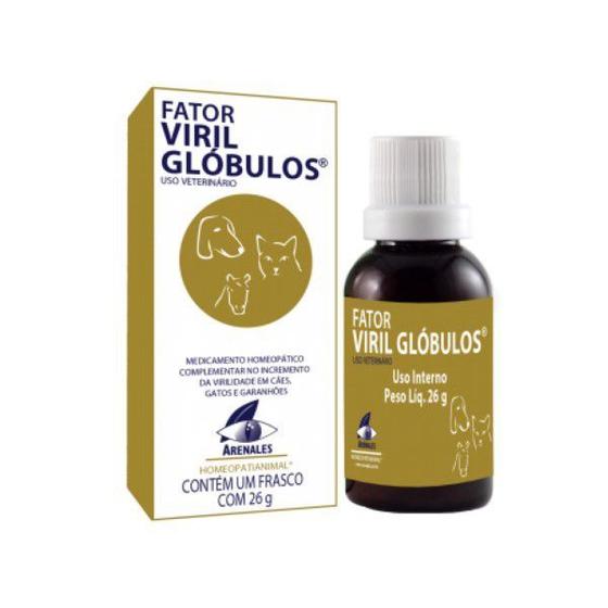 Imagem de Fator Viril Glóbulos Homeopático Arenales 26g