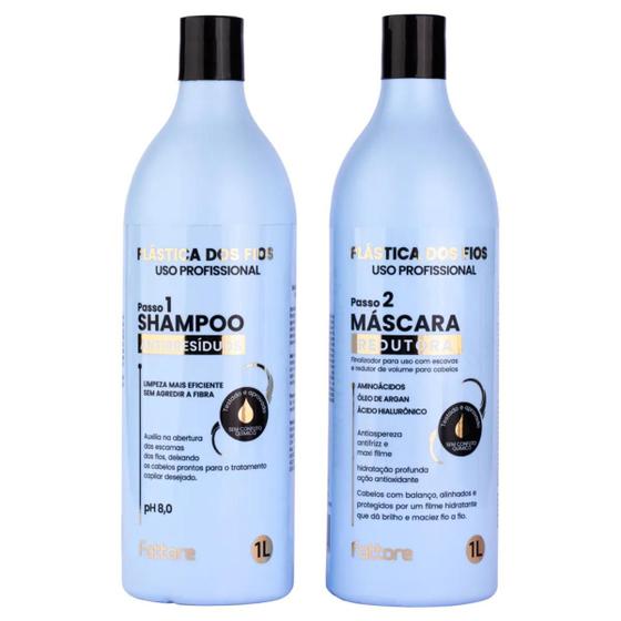 Imagem de Fattore Plástica dos Fios - Shampoo e Máscara Redutora (2 Produtos)