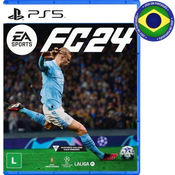 Imagem de FC 24 PS5 Mídia Física Totalmente em Português Novo FIFA 24 EA