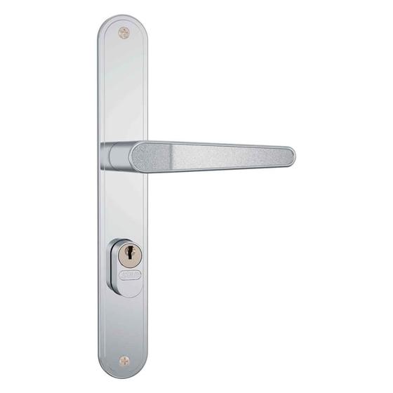 Imagem de FECH.  601-602/03 - ESP. INOX Fechadura Stam Porta Ferro/alumínio 601-602/03 Esp Inox 20mm