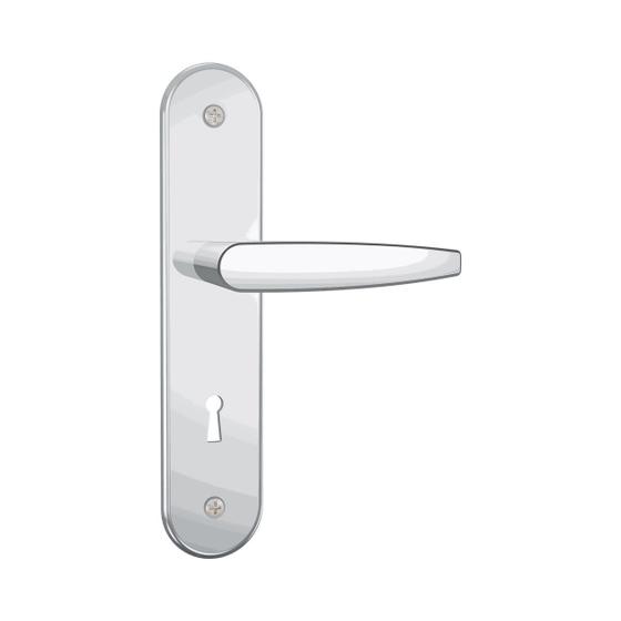 Imagem de Fechadura 814/33 Porta Interna Inox Stam