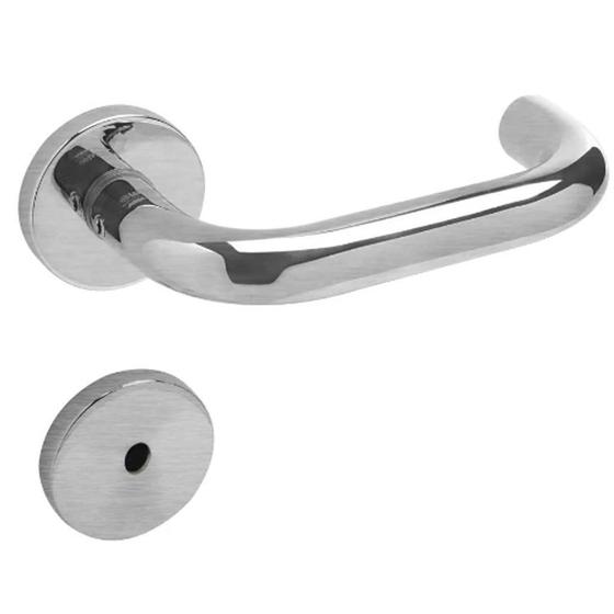 Imagem de Fechadura Banheiro 517 St2 55Mm Inox Escovado La Fonte