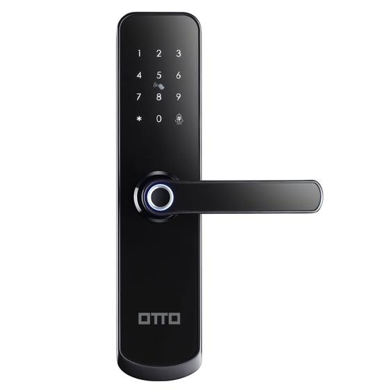 Imagem de Fechadura Biométrica de embutir OTTO TT100 Com Instalação