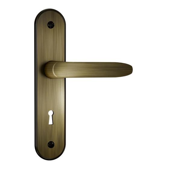Fechadura com Maçaneta Stam Interna 814/11 40mm Aço Cor Antique Menor preço em Fechadura com Maçaneta Stam Interna 814/11 40mm Aço Cor Antique