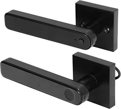 Fechadura de porta de impressão digital com tela sensível ao toque resistente à corrosão micro USB carregamento seguro Menor preço em Fechadura de porta de impressão digital com tela sensível ao toque resistente à corrosão micro USB carregamento seguro