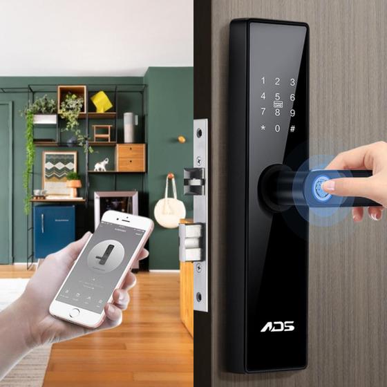 Fechadura digital ads biométrica wi-fi app tuya é boa?