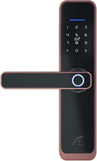 Imagem de Fechadura Digital Biometrica Inteligente Wifi Cartão SENHA